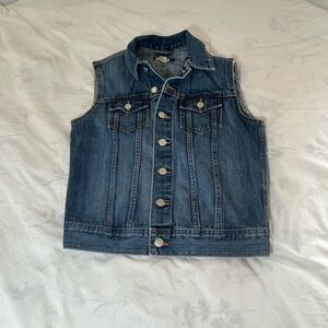 H&M Blue Denim Vest